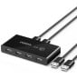 Switch Commutateur Ugreen 4 Ports pour 2 PC 2 Entrées 4 Sorties USB (30767)