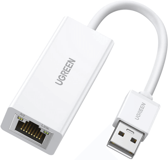 Adaptateur Ugreen USB 2.0 vers Ethernet RJ45 Réseau à 100Mbps