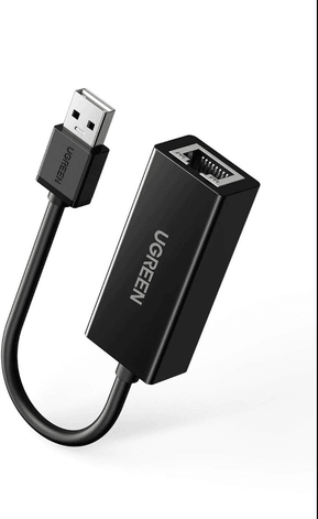 Adaptateur Ugreen USB 2.0 vers Ethernet RJ45 Réseau à 100Mbps — image 2