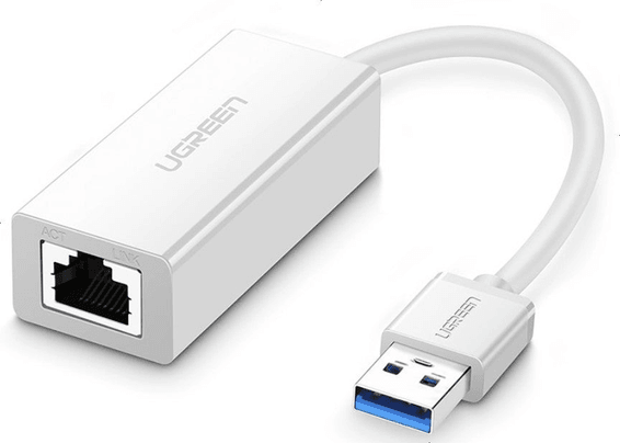 Adaptateur Ugreen USB 3.0 vers Ethernet RJ45 Réseau à 1000Mbps (20256)