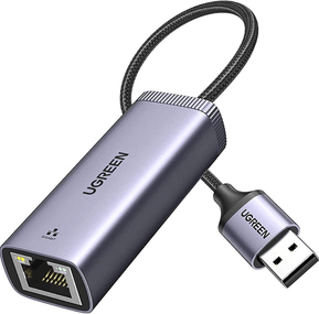 Adaptateur Ugreen Aliminium USB 3.0 vers RJ45 Ethernet gigabit (50922) — image 2