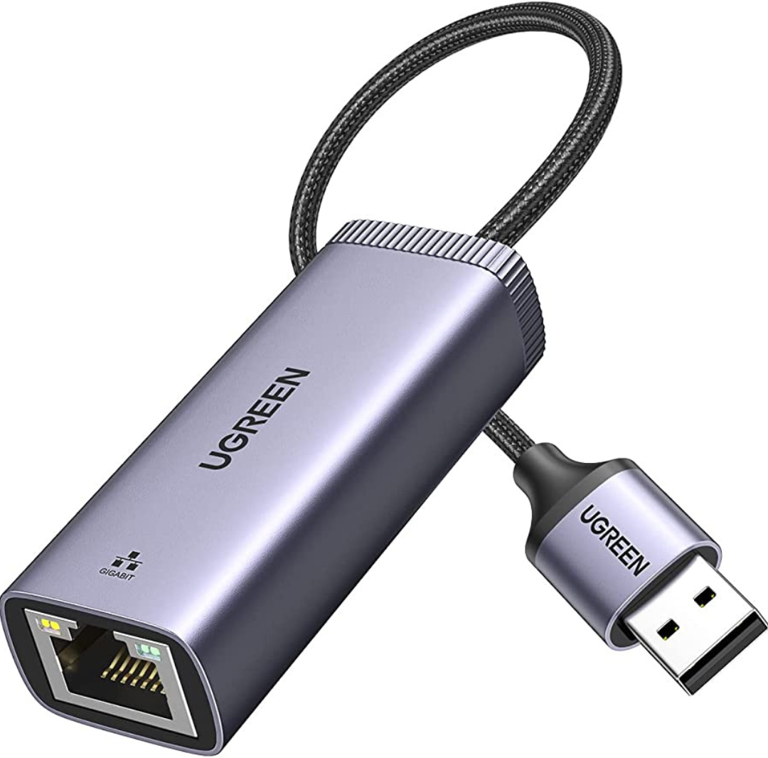 Adaptateur Ugreen Aliminium USB 3.0 vers RJ45 Ethernet gigabit (50922) prix  Maroc