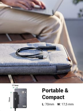 Adaptateur Ugreen Câble SATA USB 3.0 pour SSD et Disques Durs 2,5 Pouces (70609) — image 5