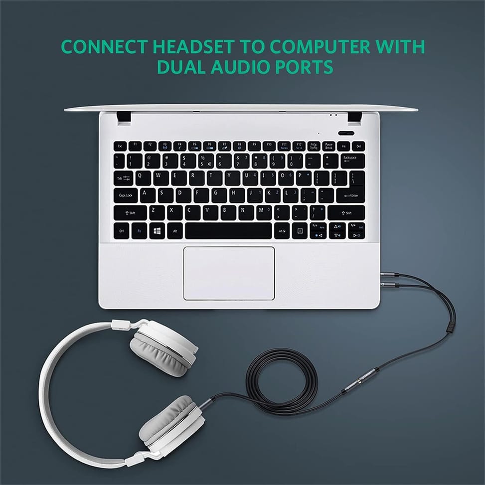Adaptateur Ugreen Audio 3.5 Male vers 3.5 Female Aliminum (20899) — image 2