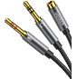 Adaptateur Ugreen Audio 3.5 Male vers 3.5 Female Aliminum (20899)