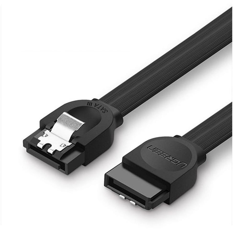 كابل بيانات Ugreen SATA III - 0.5 متر (30796) — صورة 1