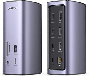 Hub USB-C Ugreen Revodok 12 en 1 Supporte PD (Power Delivery) 100W Recharge (90325)