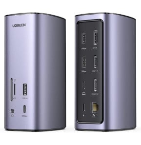 Hub USB-C Ugreen Revodok 12 en 1 Supporte PD 100W Recharge (90325)