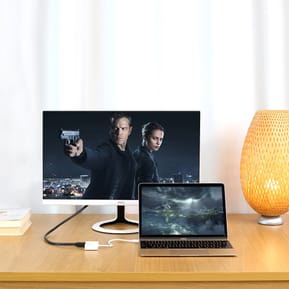 Adaptateur Ugreen convertisseur vidéo USB Type C - HDMI / VGA blanc (30843) — image 4