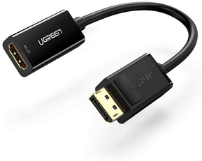 Ugreen DisplayPort Male to HDMI Female 4K 30Hz Cable (40363)