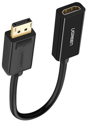 Câble Ugreen DisplayPort Male vers HDMI Female 1080P 60HZ - 25CM (40362) — image 3