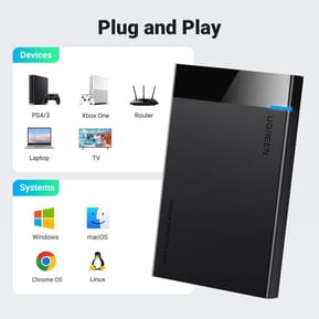 Boitier externe Ugreen USB 3.0 HDD/SSD 2.5 SATA (30848) — image 3