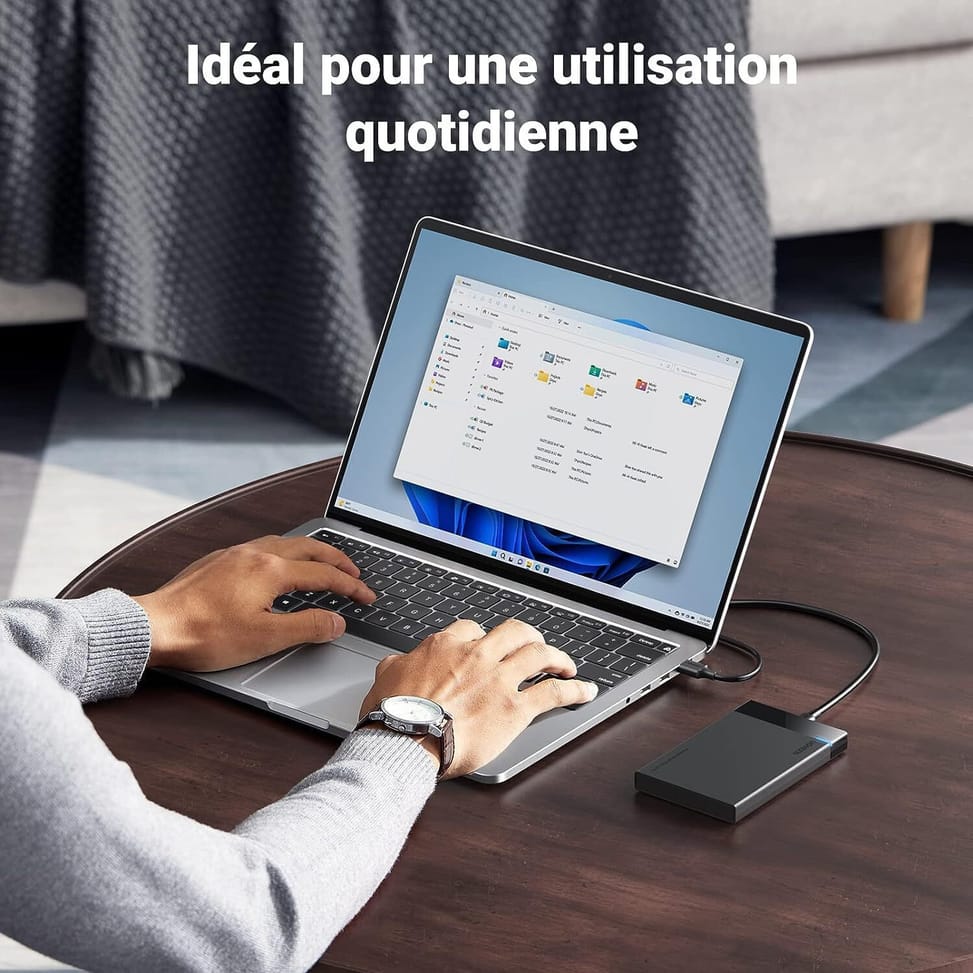 Ugreen USB-C to USB-A SATA 2.5" External Enclosure (50743) — image 1