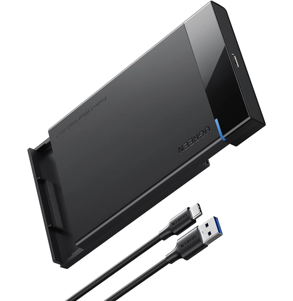 Boitier externe Ugreen USB-C vers USB-A SATA 2,5 (50743) prix Maroc