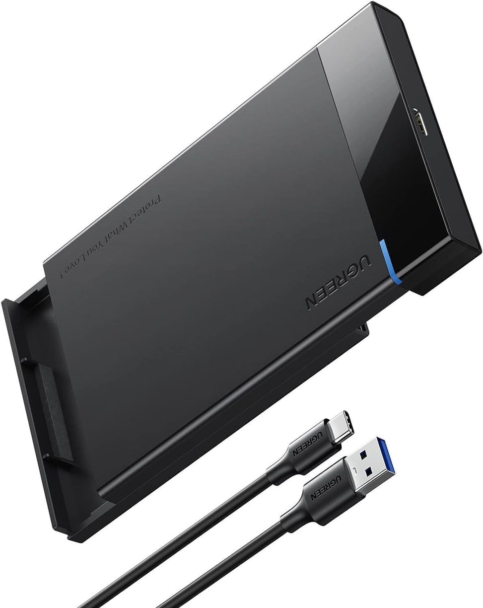 Ugreen USB-C to USB-A SATA 2.5" External Enclosure (50743) — image 2