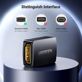 Extender Ugreen HDMI Female vers HDMI Female (20107) — image 3