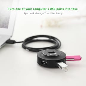 Hub USB 2.0 Ugreen 4 Ports - 1M (20277) — image 2