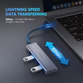 HUB USB-C Ugreen 4 en 1 (70336) — image 2