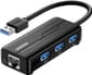 HUB USB 3.0 Ugreen 4 en 1 RJ45 Port (20265)