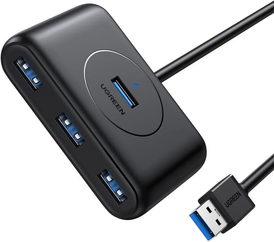 HUB USB 3.0 Ugreen 4 en 1 - 1M (20291)