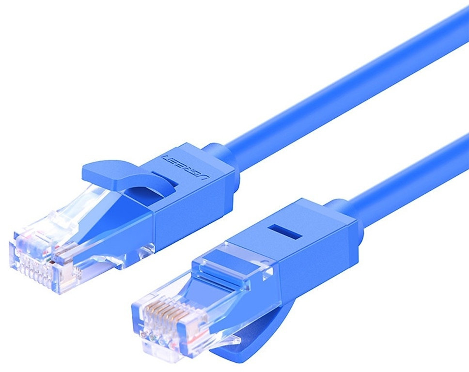 Cable reseau bleu ethernet RJ45 10m CAT.6 STP qualité pro