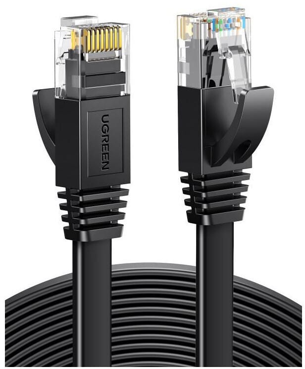 كابل Ugreen Ethernet RJ45 مسطح CAT6 - 2 متر (50174) — صورة 1