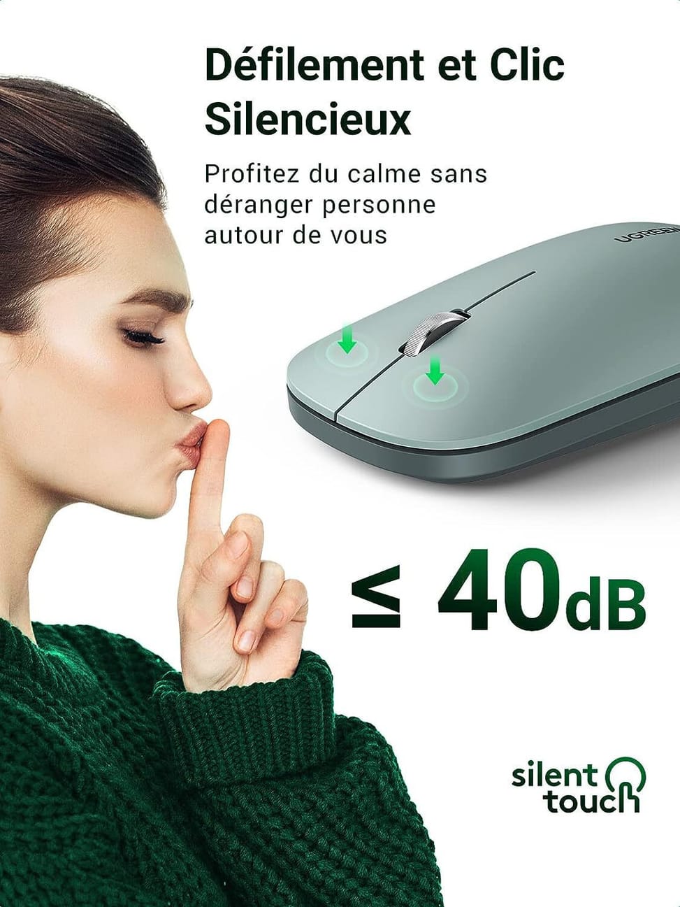 Souris sans fil Ugreen 2.4Ghz — image 5