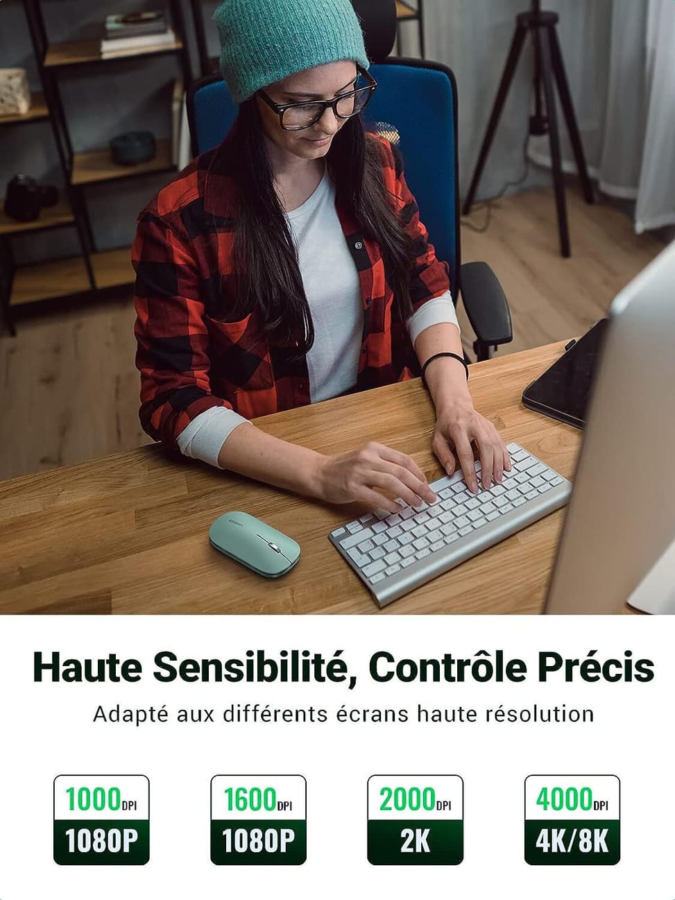 Souris sans fil Ugreen 2.4Ghz — image 6
