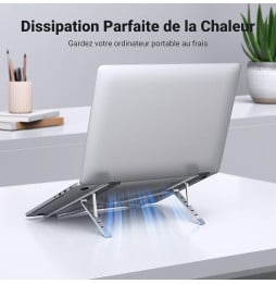 Support ventilé pour ordinateur portable 10 à 17,3 - 6