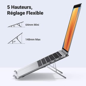 Support Ordinateur Portable Ugreen Aluminium Ventilé 8 à 17,3 Pouces (40289) — image 6