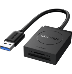 Lecteur carte mémoire SD/TF Ugreen  USB 3.0 2 en 1 (20250)