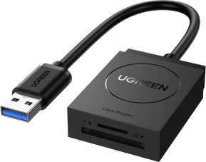 Lecteur carte mémoire SD/TF Ugreen USB 3.0 2 en 1 (20250)