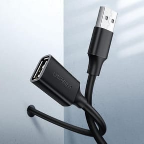 Câble Ugreen USB 2.0 vers Female USB 2.0 - 3 mètres (10317) — image 2