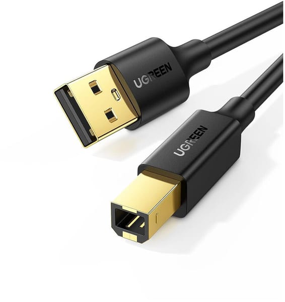 Câble Ugreen imprimante A Mâle vers USB B Mâle - 1.5 mètre (10350)