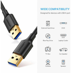 Adaptateur Ugreen USB 3.0 vers Ethernet RJ45 Réseau à 1000Mbps (20256) prix  Maroc