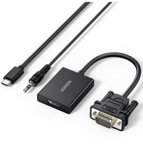 Adaptateur Ugreen VGA Male vers HDMI Female (50945)