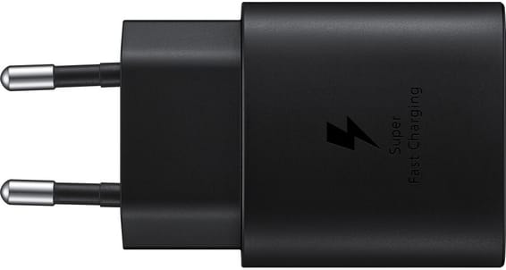 Chargeur Samsung Type-C 25 W + câble USB Type-C à Type-C (3A/1m) (EP-T2510XBEGWW)