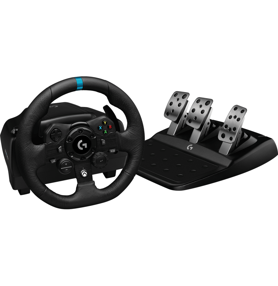 Volant de course Logitech® G923 TRUEFORCE pour Xbox Series X, Xbox One, PC (941-000158)
