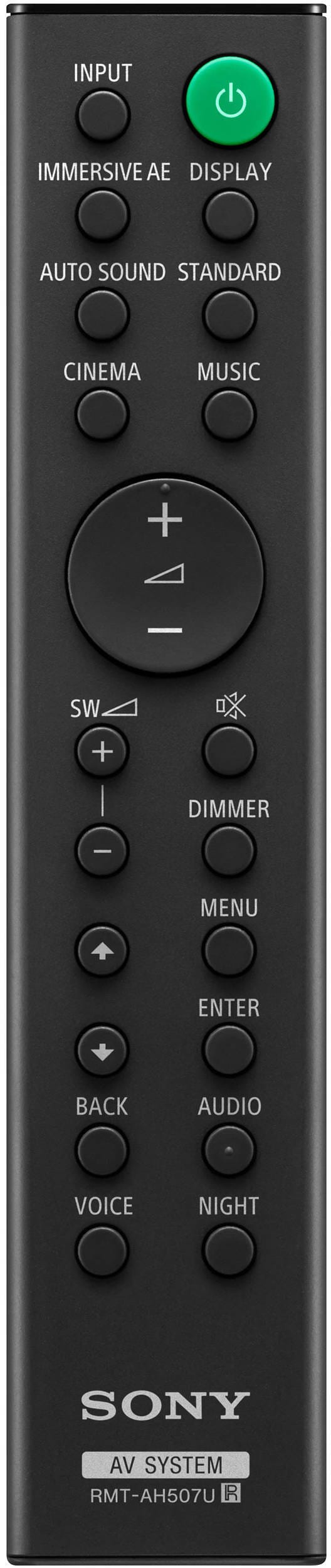 Barre de son Sony Dolby Atmos®/DTS:X™ 3.1 canaux (HT-G700) — image 10