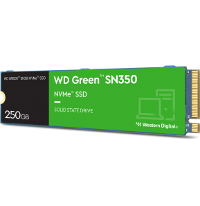 Disque dur interne SSD WD Green SN350 M.2 2280 NVMe 250 Go