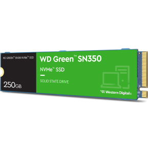 Disque dur interne SSD WD Green SN350 M.2 2280 NVMe 250 Go