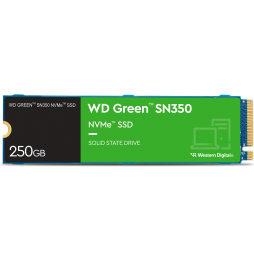 Disque dur interne SSD NVMe™ WD Green™ SN350 250GB (WDS250G2G0C)