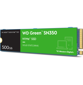 Disque dur interne SSD WD Green SN350 M.2 2280 PCIe Gen3 x4 NVMe 500 Go (WDS500G2G0C)