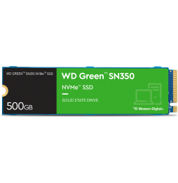 Disque dur interne SSD NVMe™ WD Green™ SN350 500GB (WDS500G2G0C)