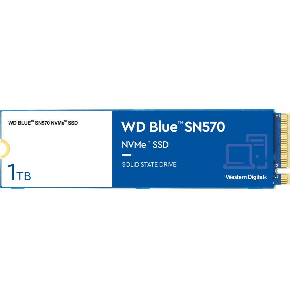 Disque dur interne SSD NVMe™ WD Blue SN570 1To (WDS100T3B0C)