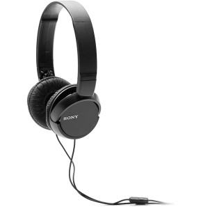 Casque Sony MDR-ZX110AP ‎Pliable avec Microphone - Jack 3,5 mm (MDRZX110APBCE)