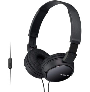 Casque Sony ‎Pliable avec Microphone MDR-ZX110AP (MDRZX110APBCE)