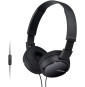 Casque Sony Pliable avec Microphone MDR-ZX110AP (MDRZX110APBCE)