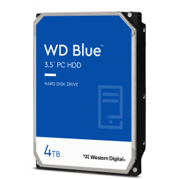 Disque dur interne 3.5" Western Digital Blue 4 To, 256 Mo (WD40EZAZ)