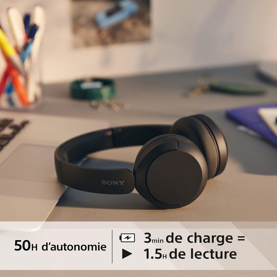 Casque Bluetooth Sony ‎Circum-Auriculaire WH-CH520 — image 20